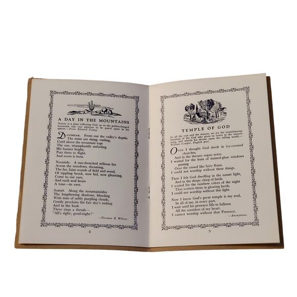 The Editor's Favorite Poems The House of Sunshine Litchfield Ill Vtg Poetry - Picture 7 of 10